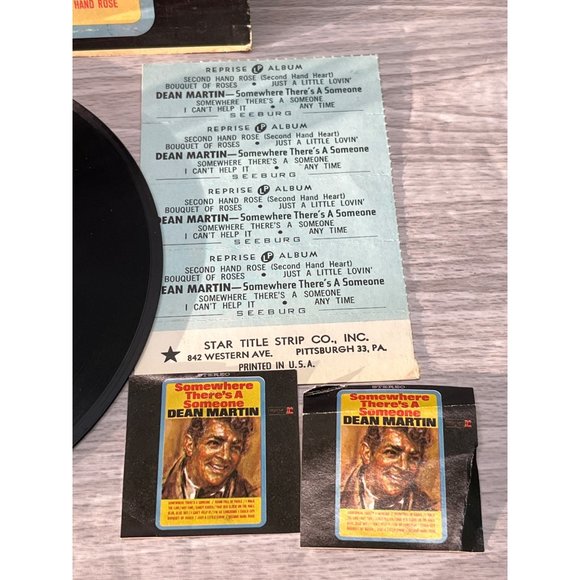 Dean Martin Somewhere There's a Someone Compact 33 Jukebox EP Reprise SR-6021 - Picture 5 of 6